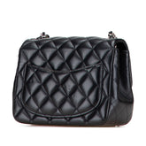 シャネル マトラッセ ココマーク ミニ チェーンショルダーバッグ ブラック ラムスキン レディース CHANEL 【中古】